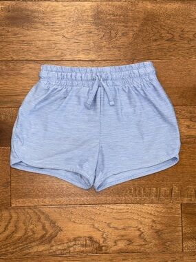 Jumping Bean Girls Active Drawstring Pull on Shorts - Heather Blue - Size 6